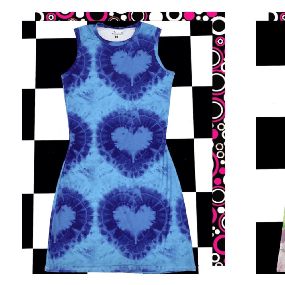 OMIGHTY Tie-Dye Dress